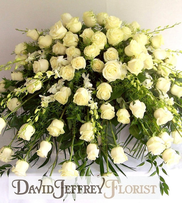 Casket Flowers by David Jeffrey Florist 