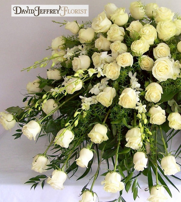 Casket Flowers by David Jeffrey Florist 