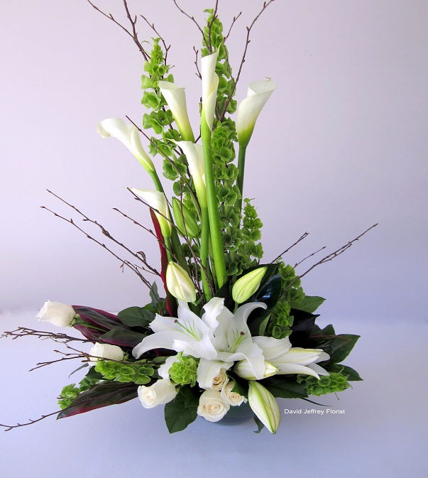 Tribute Flowers Online by David Jeffrey Florist 