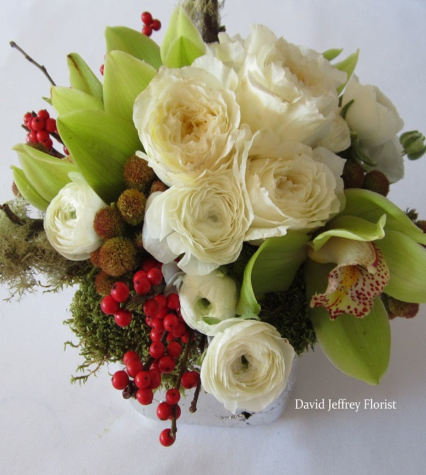 Contemporary Rustic Flowers by David Jeffrey Florist