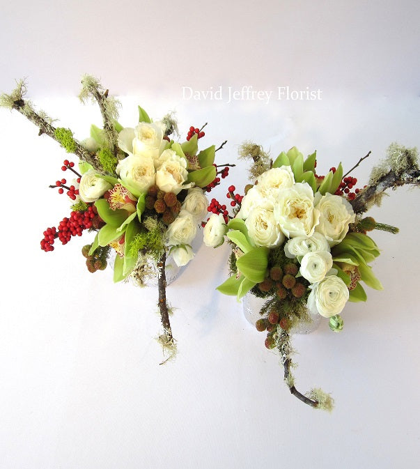 Contemporary Rustic Flowers by David Jeffrey Florist