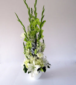 Emerald Floral by David Jeffrey 