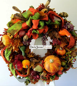 David Jeffrey's Autumn Leaves Wreath