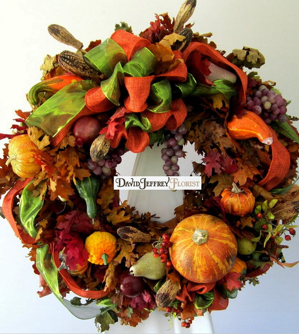 David Jeffrey's Autumn Leaves Wreath