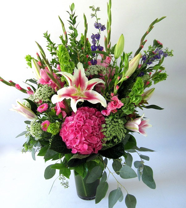 David Jeffrey's Lush Pink Flowers