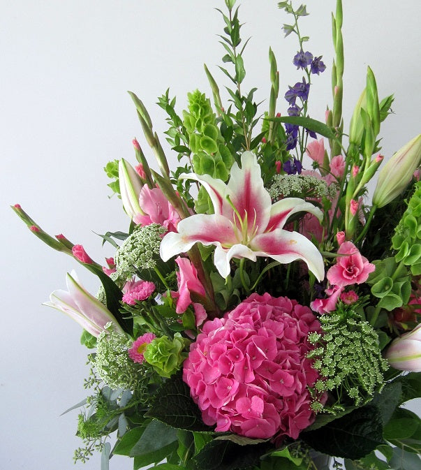 David Jeffrey's Lush Pink Flowers