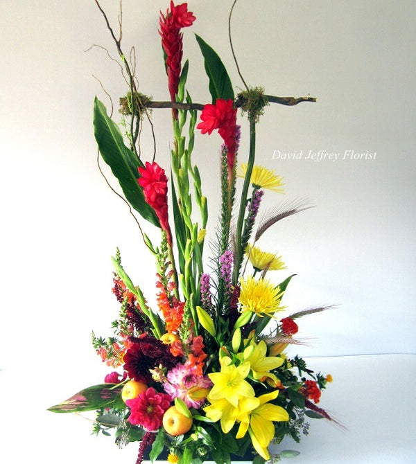 Tropical Flowers by David Jeffrey Florist 