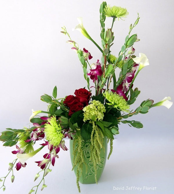 Contemporary Flower Design by David Jeffrey Florist 