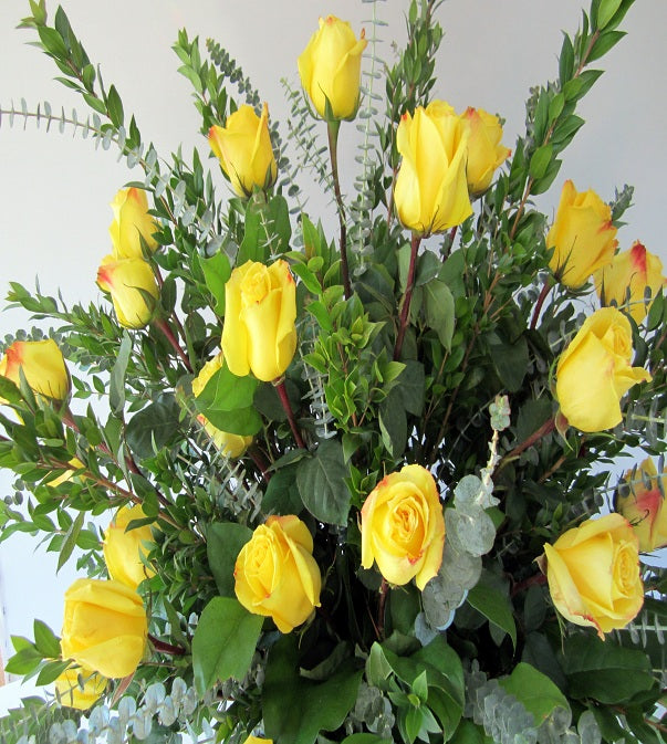 David Jeffrey's Roses - Yellow