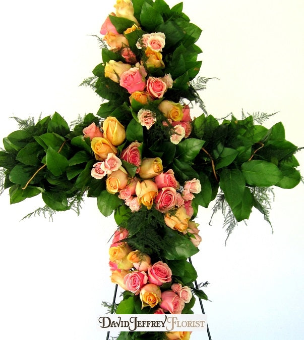 Eternity Cross by David Jeffrey Florist 