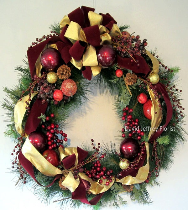 David Jeffrey's Christmas Elegance Wreath