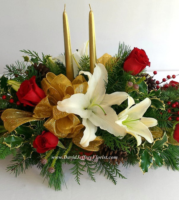 David Jeffrey's Christmas Centerpiece