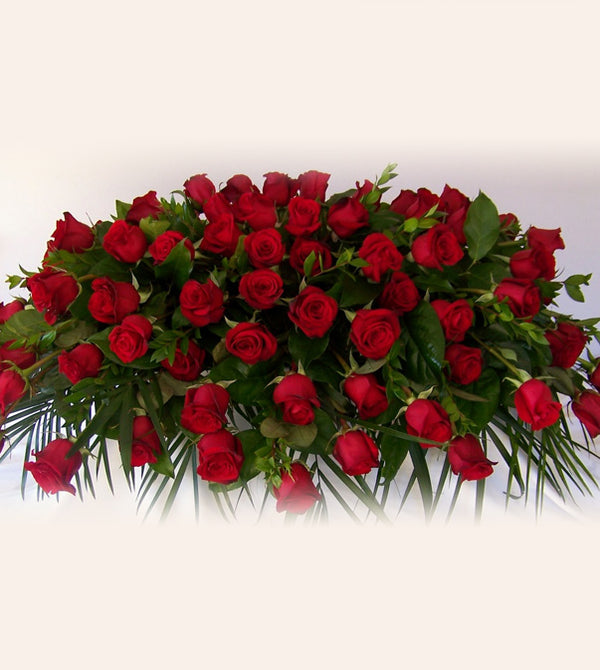Red Roses for Casket 