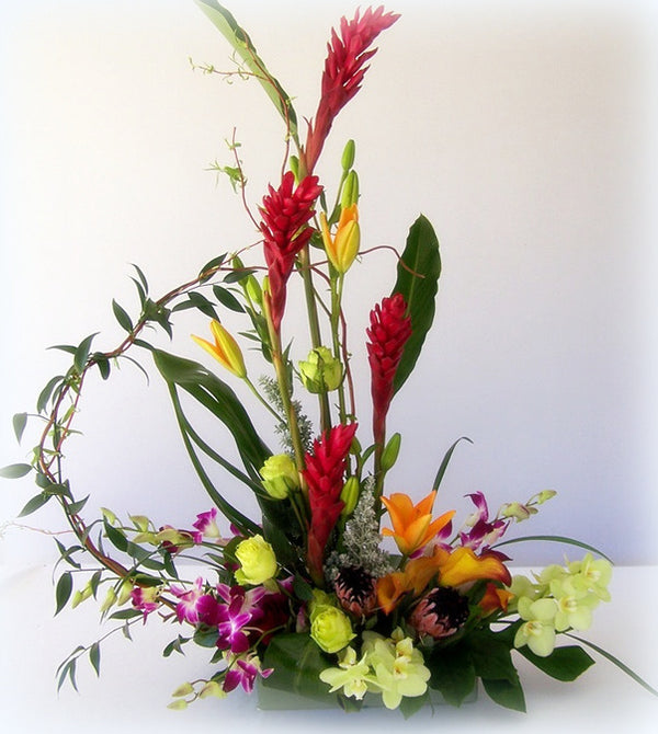 Colorful designs by David Jeffrey Florist in Thousand Oaks 