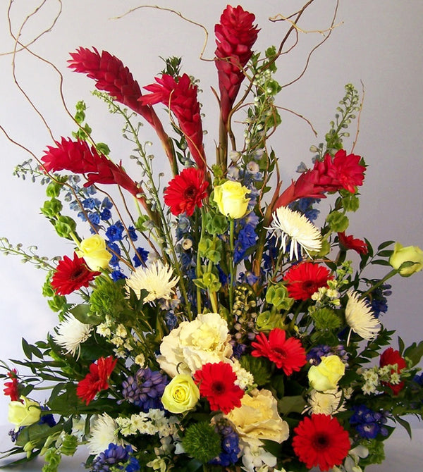 Floral Patriot Flowers by David Jeffrey Florist 